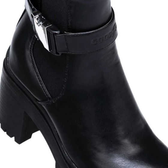 Botas Vintage Rockeras Negro Unisex Goodyear 3306