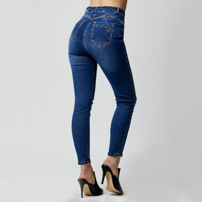 JEANS CASUAL FERGINO 2060 ~ DAMA Azul 