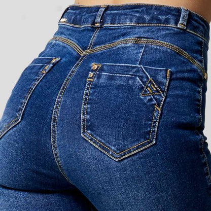 JEANS CASUAL FERGINO 2060 ~ DAMA Azul 