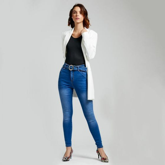 JEANS CASUAL FERGINO 2036 ~ DAMA Azul 