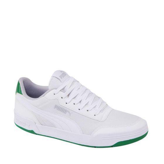 TENIS CASUAL PUMA CARACAL STYLE 1604 ~ CABALLERO Blanco SPORTLIFESTYLE