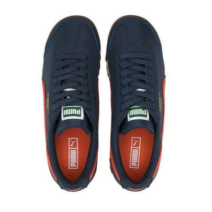 TENIS CASUAL PUMA ROMA BASIC SUMMER JR 4124 ~ JUNIORS Azul SPORTLIFESTYLE