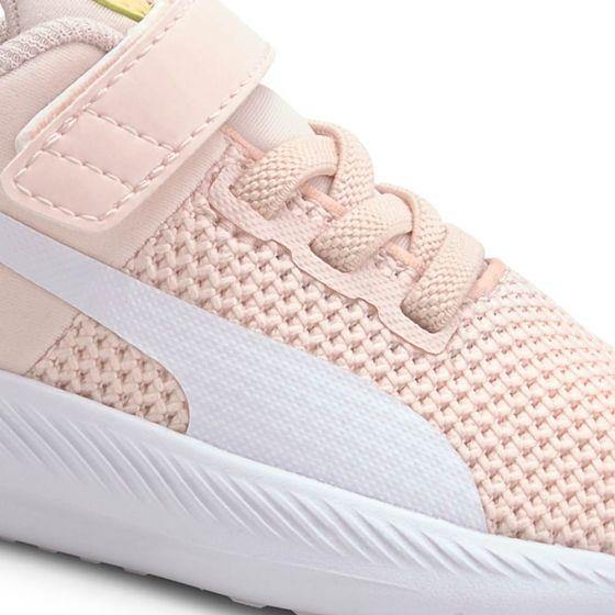 TENIS CASUAL PUMA FLYER RUNNER V INF 3009 ~ NIÑA Rosa SPORTLIFESTYLE