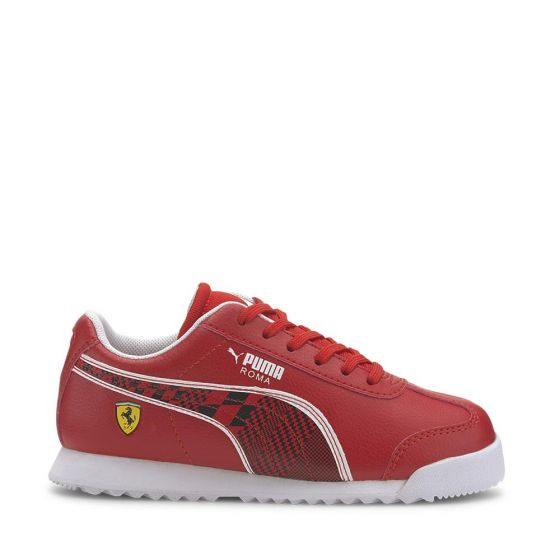 TENIS CASUAL PUMA SF ROMA PS 7403 ~ NIÑO Rojo FERRARI