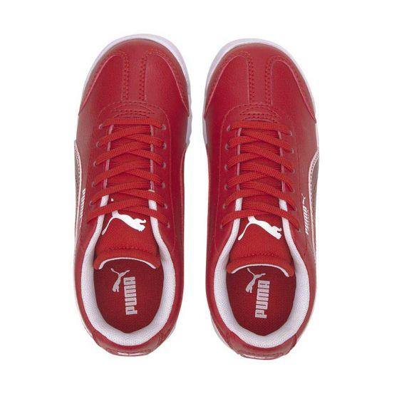 TENIS CASUAL PUMA SF ROMA PS 7403 ~ NIÑO Rojo FERRARI