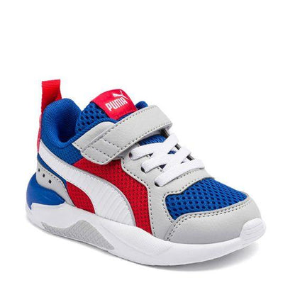 TENIS CASUAL PUMA X-RAY AC INF 2204 ~ NIÑO Azul SPORTLIFESTYLE