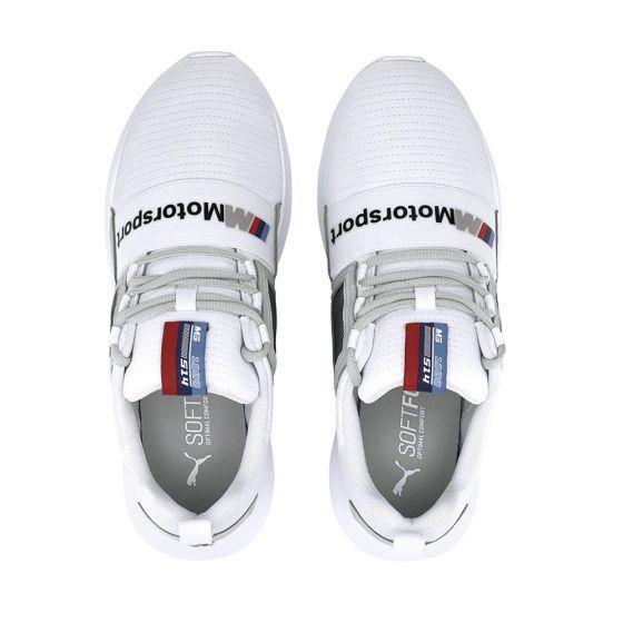 TENIS CASUAL PUMA BMW MMS WIRED CAGE 0402 ~ CABALLERO Blanco BMW