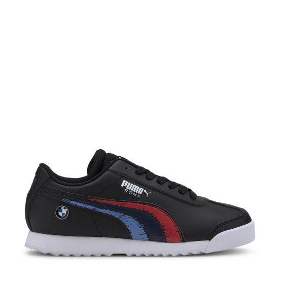 TENIS CASUAL PUMA BMW MMS ROMA JR 9820 ~ JUNIORS Negro BMW