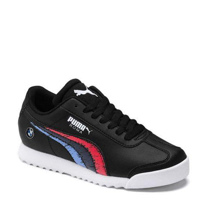 TENIS CASUAL PUMA BMW MMS ROMA JR 9820 ~ JUNIORS Negro BMW