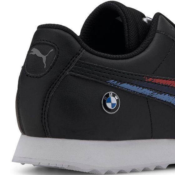 TENIS CASUAL PUMA BMW MMS ROMA JR 9820 ~ JUNIORS Negro BMW