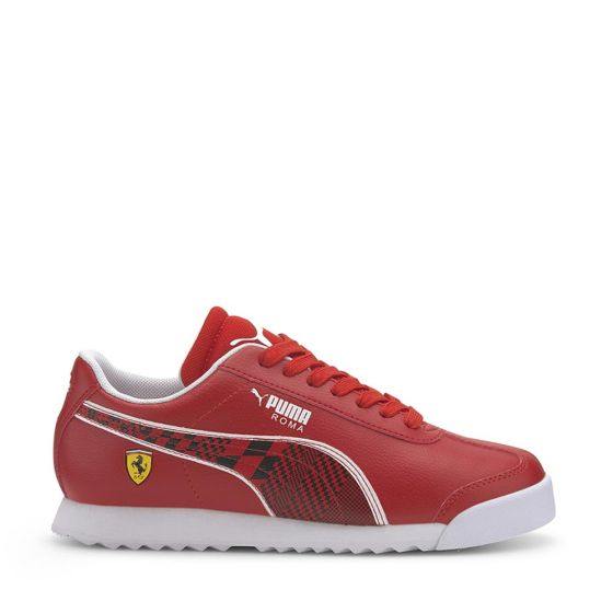 TENIS CASUAL PUMA SF ROMA JR 7303 ~ JUNIORS Rojo FERRARI