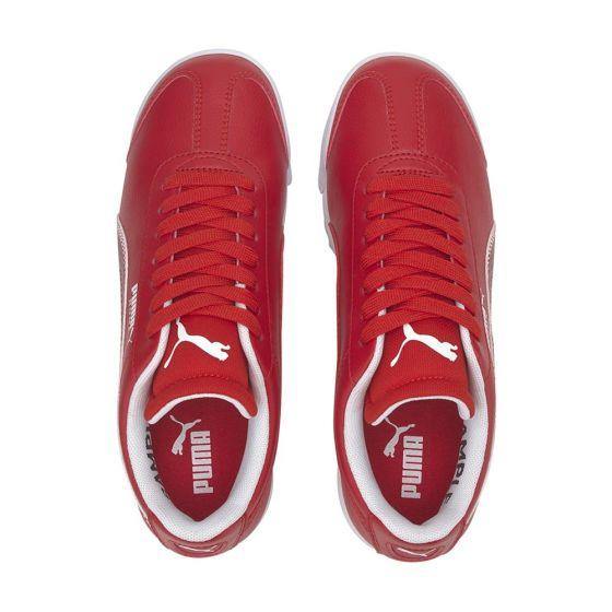 TENIS CASUAL PUMA SF ROMA JR 7303 ~ JUNIORS Rojo FERRARI