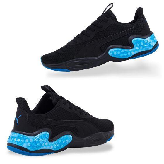 TENIS DEPORTIVO PARA CAMINAR PUMA CELL MAGMA CLEAN 3303 ~ CABALLERO Negro TRAINING