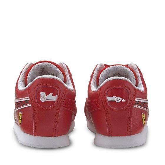 TENIS CASUAL PUMA SF ROMA INF 7503 ~ NIÑO Rojo FERRARI