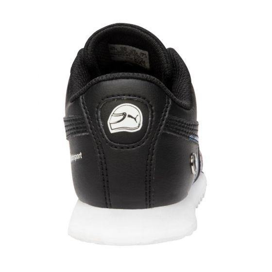 TENIS CASUAL PUMA BMW MMS ROMA PS 8301 ~ NIÑO Negro BMW