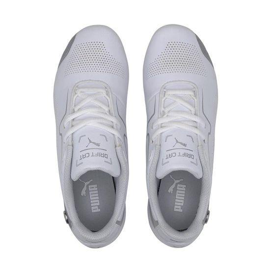 TENIS CASUAL PUMA BMW MMS DRIFT CAT 8 JR 7902 ~ JUNIORS Blanco BMW