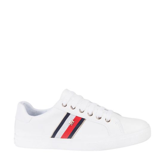 TENIS CASUAL TOMMY HILFIGER 7142 ~ DAMA Blanco LIFESTYLE