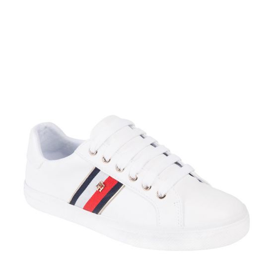 TENIS CASUAL TOMMY HILFIGER 7142 ~ DAMA Blanco LIFESTYLE