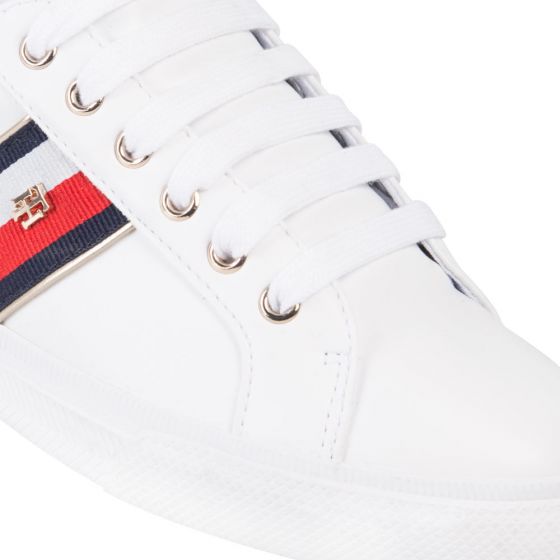 TENIS CASUAL TOMMY HILFIGER 7142 ~ DAMA Blanco LIFESTYLE