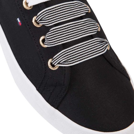 TENIS CASUAL TOMMY HILFIGER 8BDS ~ DAMA Negro LIFESTYLE