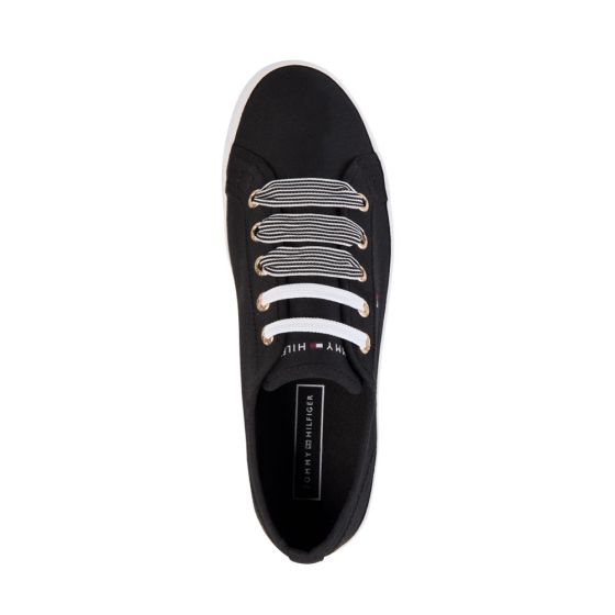 TENIS CASUAL TOMMY HILFIGER 8BDS ~ DAMA Negro LIFESTYLE