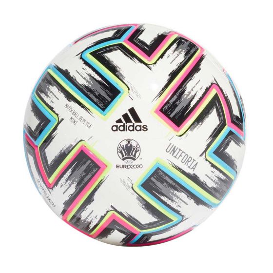 BALON DEPORTIVO ADIDAS UNIFO MINI H734 ~ JUEGOS AL AIRE Blanco 