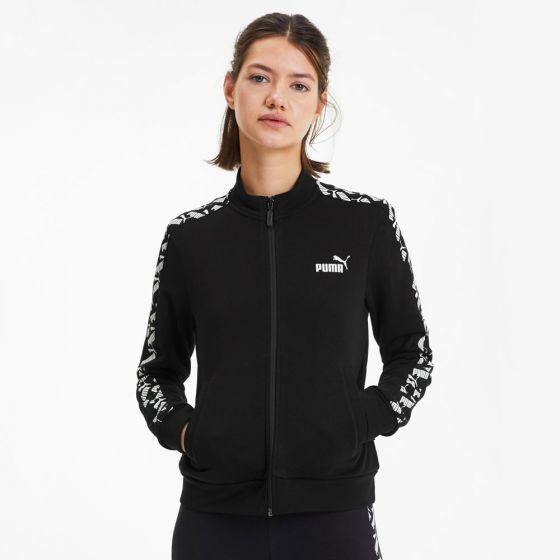 CHAMARRA CASUAL PUMA AMPLIFIED TRACK JACKET TR 1901 ~ DAMA Negro SPORTLIFESTYLE