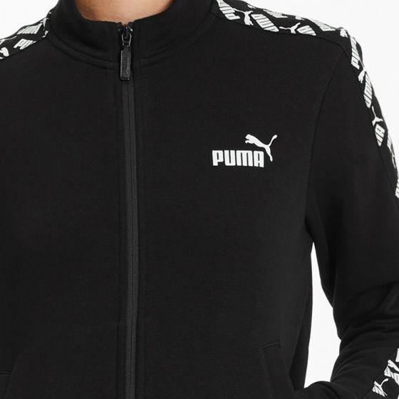 CHAMARRA CASUAL PUMA AMPLIFIED TRACK JACKET TR 1901 ~ DAMA Negro SPORTLIFESTYLE