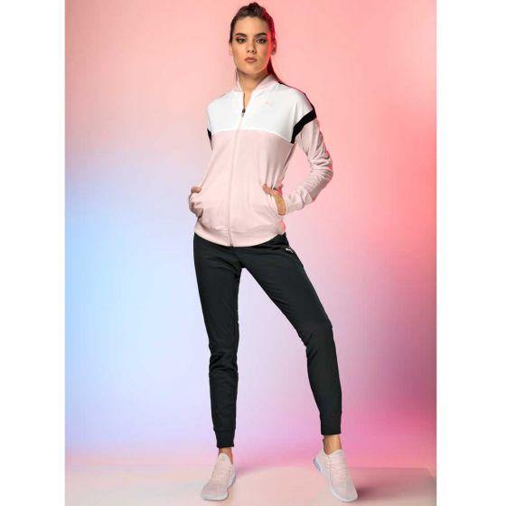 Sports set for women brand Puma Colorblock Tricot Suit 7017 – Conceptos