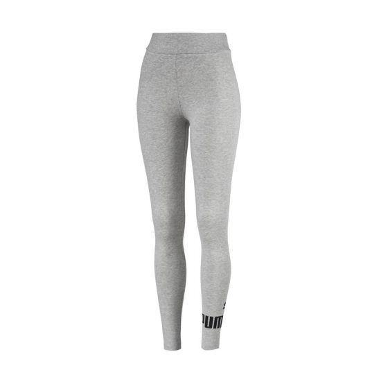 LEGGINGS CASUAL PUMA ESS LOGO LEGGINGS 1804 ~ DAMA Gris SPORTLIFESTYLE