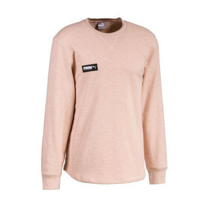 SUDADERA CASUAL PUMA FUSION CREW 2970 ~ CABALLERO Rosa SPORTLIFESTYLE