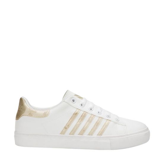 TENIS CASUAL K-SWISS JANNYS 2219 ~ DAMA Blanco LIFESTYLE