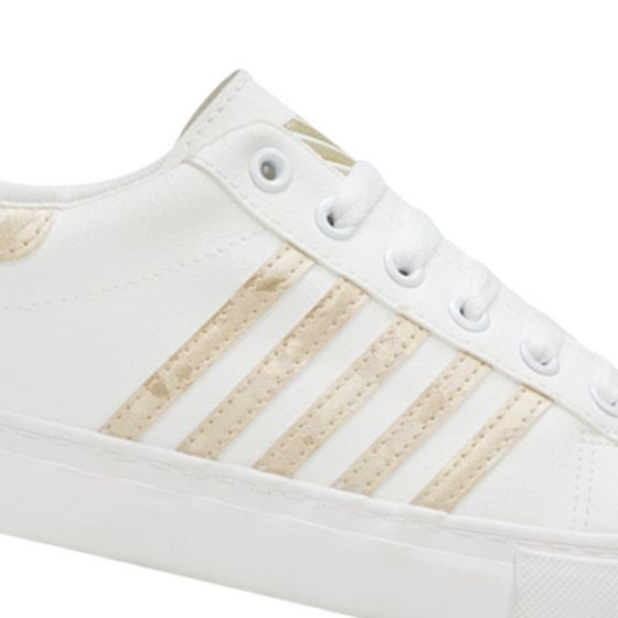 TENIS CASUAL K-SWISS JANNYS 2219 ~ DAMA Blanco LIFESTYLE