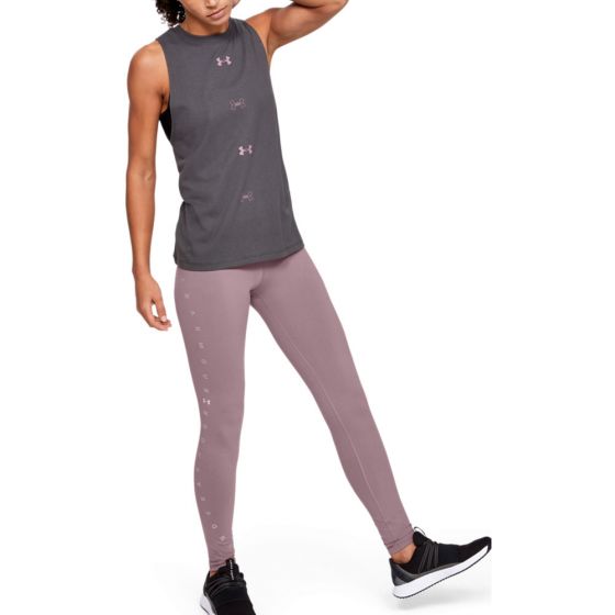 PANTS DEPORTIVO UNDER ARMOUR FAVORITE GRAPHIC LEGGING 4662 ~ DAMA Rosa 