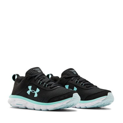 TENIS DEPORTIVO PARA CORRER UNDER ARMOUR UA W CHARGED ASSERT 8 2004 ~ DAMA Negro RUNNING