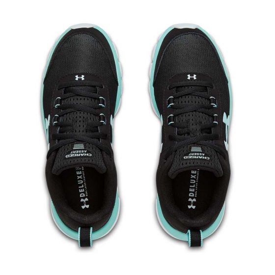 TENIS DEPORTIVO PARA CORRER UNDER ARMOUR UA W CHARGED ASSERT 8 2004 ~ DAMA Negro RUNNING