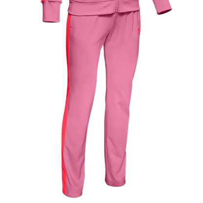 CONJUNTO DEPORTIVO UNDER ARMOUR EM KNIT TRACK SUIT 1691 ~ NIÑA Rosa 