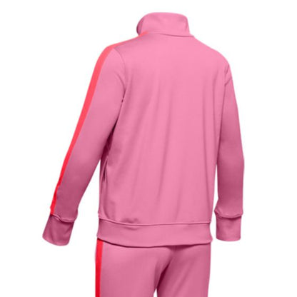 CONJUNTO DEPORTIVO UNDER ARMOUR EM KNIT TRACK SUIT 1691 ~ NIÑA Rosa 