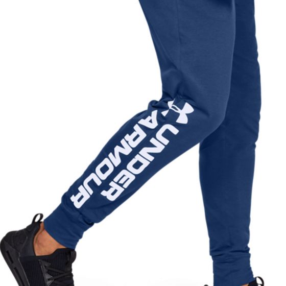 PANTS DEPORTIVO UNDER ARMOUR SPORTSTYLE COTTON GRAPHIC JOGGER 8449 ~ CABALLERO Azul 