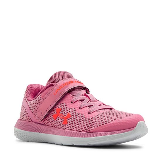 TENIS DEPORTIVO PARA CORRER UNDER ARMOUR UA PS IMPULSE AC 1602 ~ NIÑA Rosa RUNNING