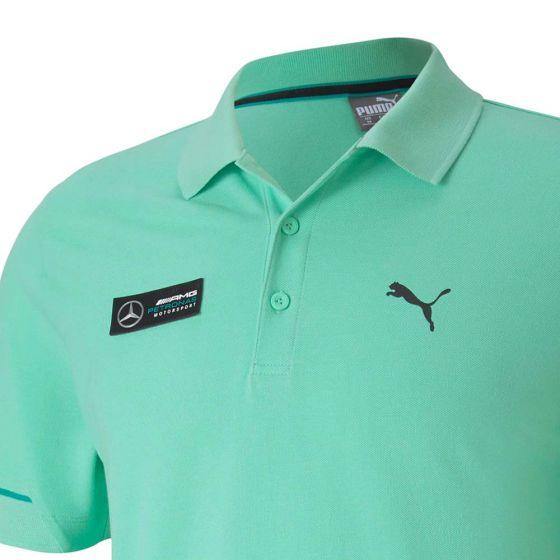 PLAYERA CASUAL PUMA MAPM POLO  8206 ~ CABALLERO Verde MERCEDES