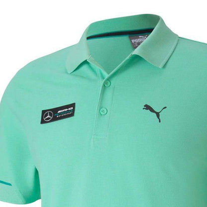 PLAYERA CASUAL PUMA MAPM POLO  8206 ~ CABALLERO Verde MERCEDES