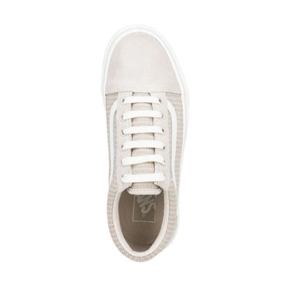 TENIS DEPORTIVO VANS LATINO OLD SKOOL BWN2 ~ DAMA Blanco CLASSIC