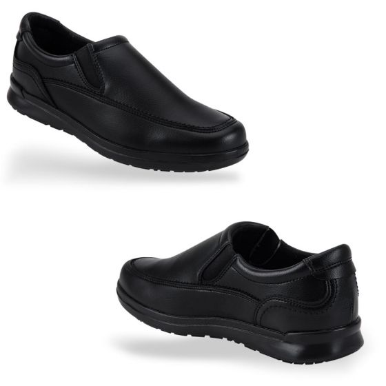 ZAPATO CONFORT NEBEL WALK 4701 ~ CABALLERO Negro 