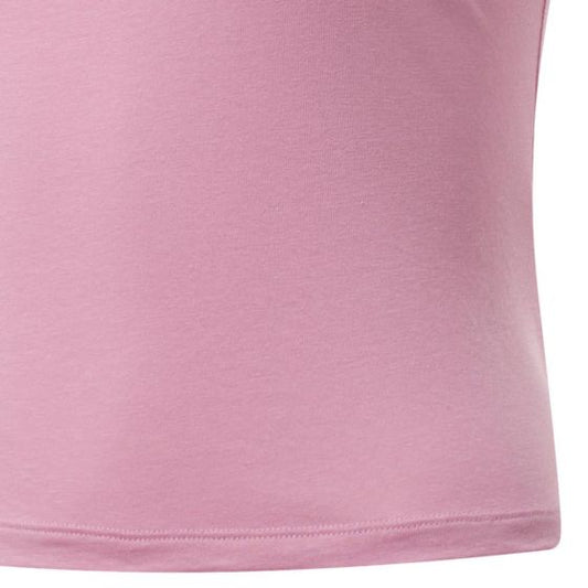 PLAYERA DEPORTIVA REEBOK TE LINEAR LOGO SLIM TEE 2722 ~ DAMA Rosa TRAINING