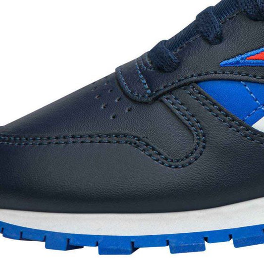 TENIS CASUAL REEBOK CLASSIC LEATHER 5746 ~ NIÑO Azul CLASSIC