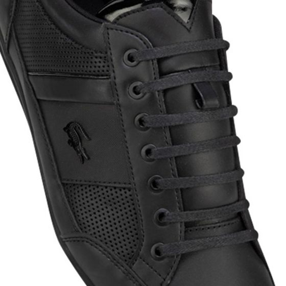 TENIS CASUAL LACOSTE CHAYMON 120 3 CMA BLK BLK 502H para hombre