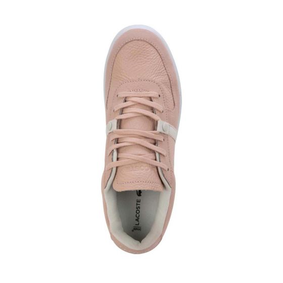 TENIS CASUAL LACOSTE SPLITSTEP 120 1SFA NAT/OFF WHT 2TS2 ~ DAMA Rosa CLASSIC