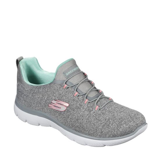 TENIS CASUAL SKECHERS WOMENS SPORT W GYMN ~ DAMA Gris LIFESTYLE