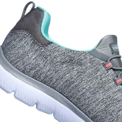 TENIS CASUAL SKECHERS WOMENS SPORT W GYMN ~ DAMA Gris LIFESTYLE